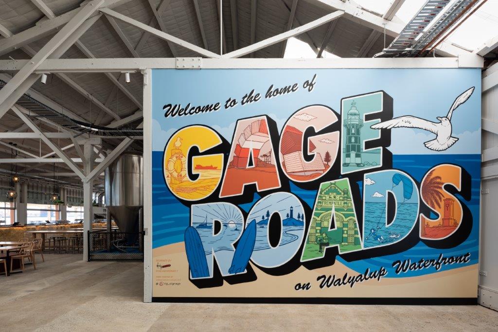 gage roads signage